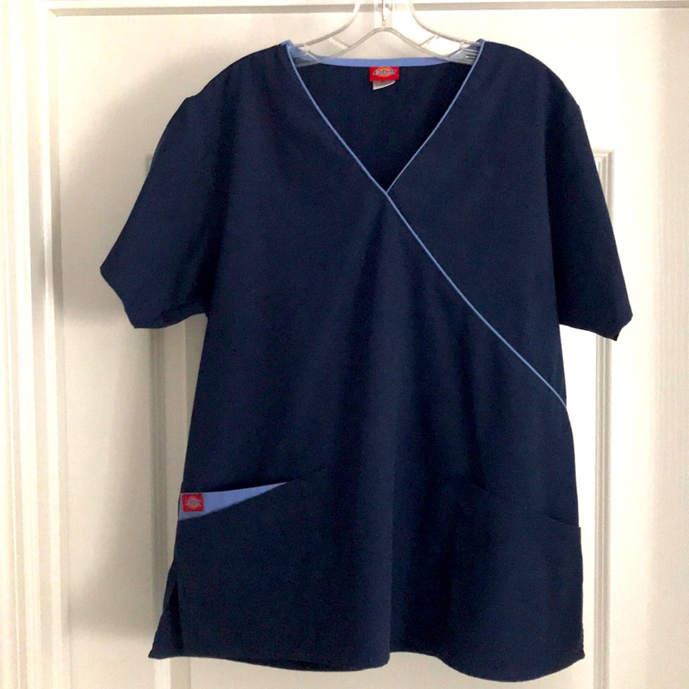 Dickies scrub top.
